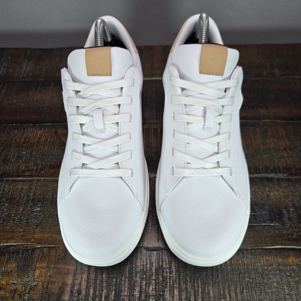 Vessi Soho Sneaker 2 Womens Size 5 Waterproof Shoes Casual White Teak - Picture 2 of 12